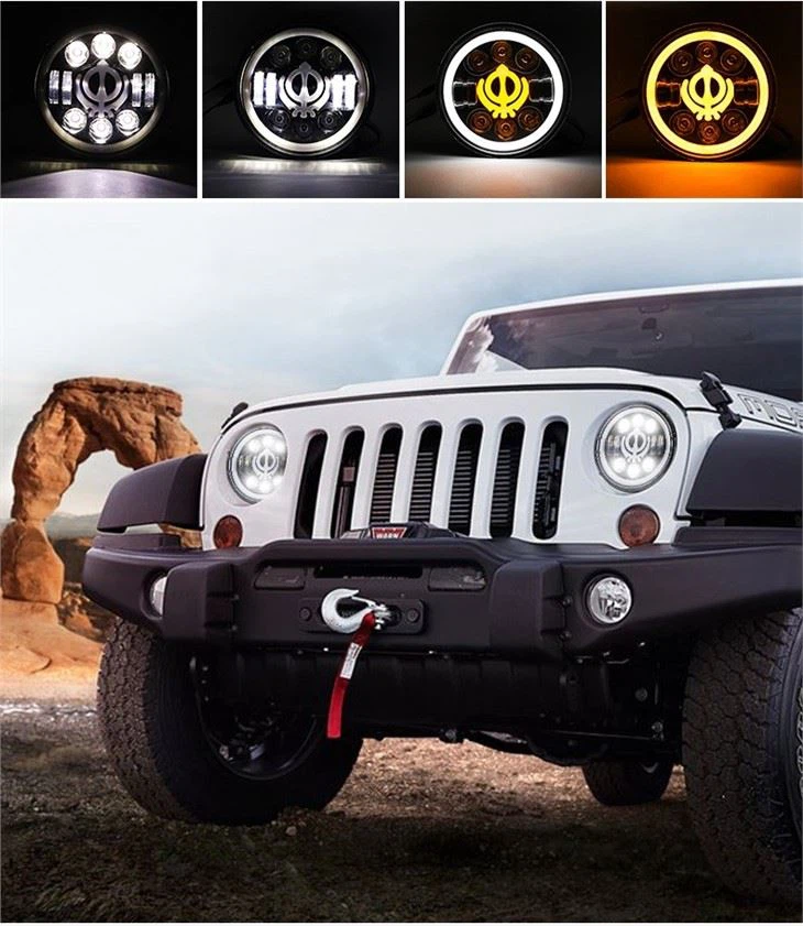 7 Inch Round Headlight