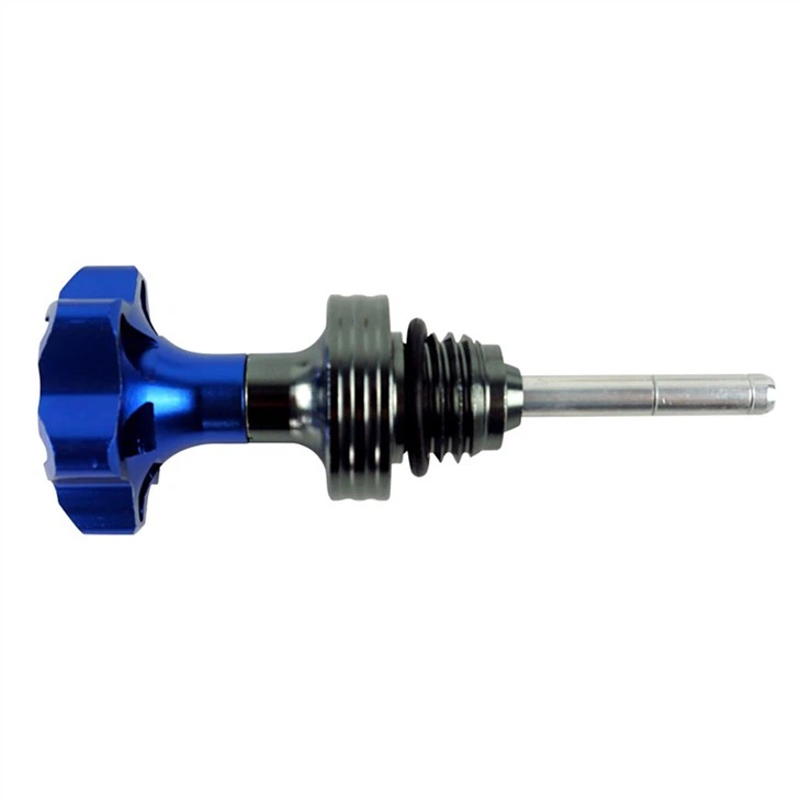 Motorcycle Engine Oil Tank Dipstick Level Gauge