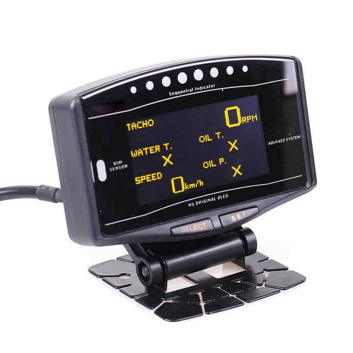 Multifunctional Meter Speed Water Temperature/Oil Pressure/Turbine Meter